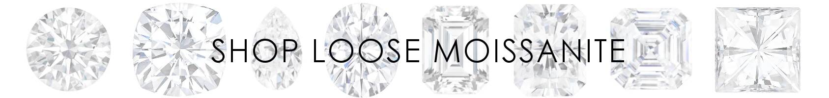 Shop Loose Moissanite, Moissanite and Diamond Size Chart