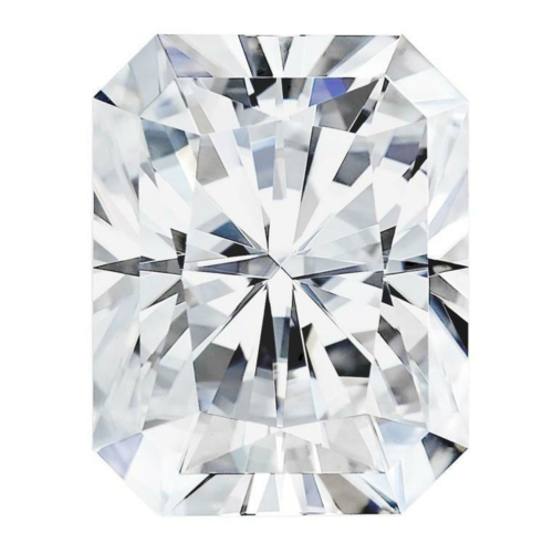 1CT - 100CT Radiant Cut Loose Moissanite Stone for Engagement Ring, Earring, Pendant Jewelry, Gifts | Colorless Moissanite Loose Diamond